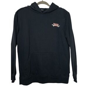 Vans Off The Wall Boys Size XL Hoodie Navy Blue Sweatshirt Pullover Skater